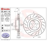 BREMBO brake disc 09. A817.10, set of 2 - Brake Disc