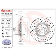 BREMBO brake disc 09. B352.1X, set of 2 - Brake Disc