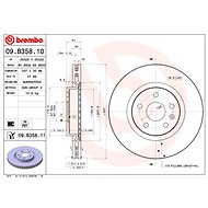 BREMBO brake disc 09. B358.11, set of 2 - Brake Disc