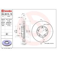 BREMBO brake disc 09. B410.10, set of 2 - Brake Disc