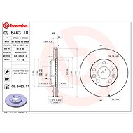 BREMBO brake disc 09. B463.11, set of 2 - Brake Disc