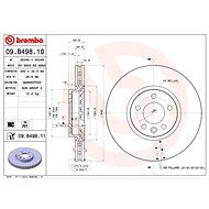 BREMBO brake disc 09. B498.10, set of 2 - Brake Disc