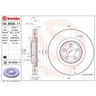 BREMBO brake disc 09. B556.11, set of 2 - Brake Disc