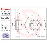 BREMBO brake disc 09. B822.11, set of 2 - Brake Disc
