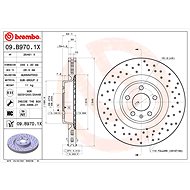 BREMBO brake disc 09. B970.1X, set of 2 - Brake Disc