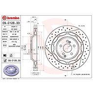 BREMBO brake disc 09. C128.33, set of 2 - Brake Disc
