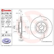 BREMBO brake disc 09. C138.11, set of 2 - Brake Disc