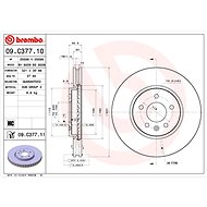 BREMBO brake disc 09. C377.11, set of 2 - Brake Disc