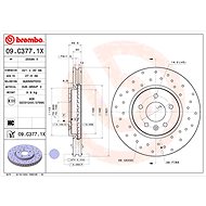 BREMBO brake disc 09. C377.1X, set of 2 - Brake Disc