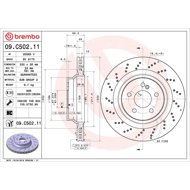 BREMBO brake disc 09. C502.11, set of 2 - Brake Disc