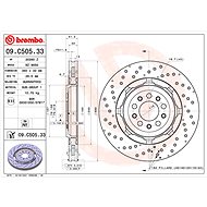 BREMBO brake disc 09. C505.33, set of 2 - Brake Disc