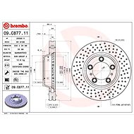 BREMBO brake disc 09. C877.11, set of 2 - Brake Disc
