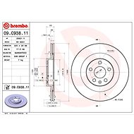 BREMBO brake disc 09. C938.11, set of 2 - Brake Disc