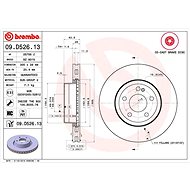 BREMBO brake disc 09. D526.13, set of 2 - Brake Disc
