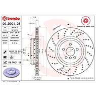 BREMBO brake disc 09. D901.23, set of 2 - Brake Disc