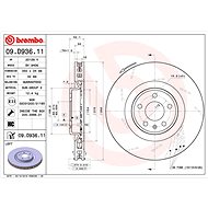 BREMBO brake disc 09. D936.11, set of 2 - Brake Disc