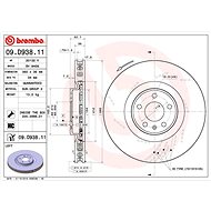 BREMBO brake disc 09. D938.11, set of 2 - Brake Disc