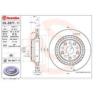 BREMBO brake disc 09. D977.11, set of 2 - Brake Disc