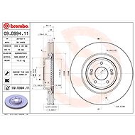 BREMBO brake disc 09. D994.11, set of 2 - Brake Disc