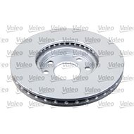 VALEO brake disc 672655, set of 2 - Brake Disc