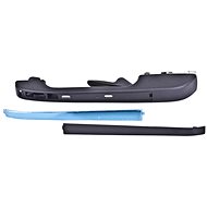 ACI exterior rear door handle black, left 5834Z47A - Car Door Handle