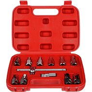 SIXTOL Oil Drain Set 12, Hex + Square, 12 pcs - Service Set