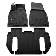 STINGRAY 3D rubber carpets (TPE), Tesla Model X (6 seats) - Car Mats