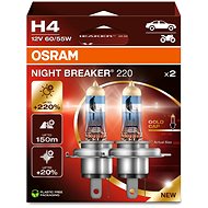 OSRAM H4 Night Breaker 220, +220%, Duo Box - Car Bulb