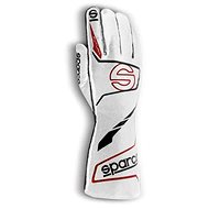 Sparco Futura Racing Gloves with FIA homologation, black and white, size 9 - Driving Gloves