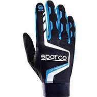 Sparco Hypergrip+ Sim Racing játékkesztyű, fekete és kék, 12-es méret - Versenyző kesztyű