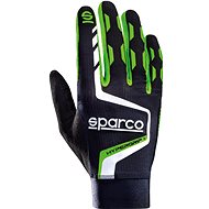 Sparco Hypergrip+ Sim Racing gaming gloves, black-green, size 8 - Driving Gloves