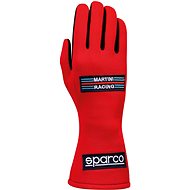 Sparco Land Závodní rukavice Martini Racing Závodní rukavice, homologace FIA, barva červená - Driving Gloves