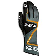 Sparco Rush Kartingové rukavice, barva šedo oranžová, velikost 11 - Driving Gloves