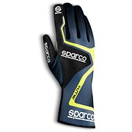 Sparco Rush Kartingové rukavice, barva šedo-žlutá, velikost 6 (dětské) - Driving Gloves