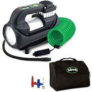 Slime Expert Heavy-Duty Tyre Inflator 12 V digital compressor with accessories - Compressor