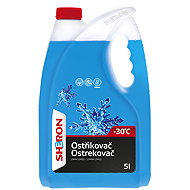 SHERON Winter washer fluid -30 °C, 5 l - Windshield Wiper Fluid