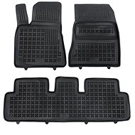 REZAW-PLAST Rubber car mats, Tesla Model 3, 2021-2023, with heat pump - Car Mats