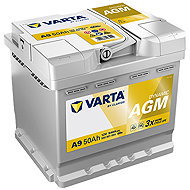 VARTA Silver Dynamic AGM 50Ah, 12V, A9 - Car Battery