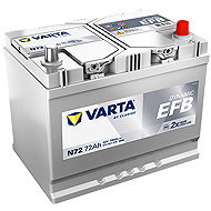 VARTA Blue Dynamic EFB 72Ah, 12V, N72 - Car Battery