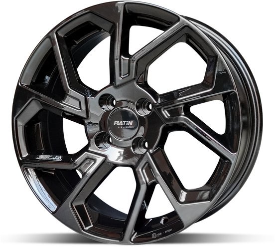 Platin P103 FullBlack 7x18, 4x108, ET35 - Aluminum Wheel