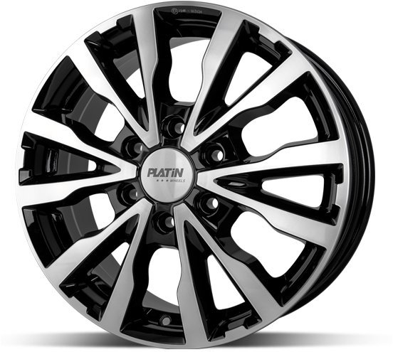 Platin P86 Black 6,5x16, 6x130, ET54 - Aluminum Wheel