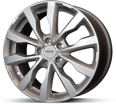 Platin P86 Silver 7x16, 5x108, ET46 - Aluminum Wheel