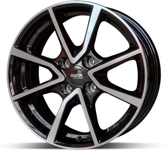 Platin P95 Black 4 6,5x16, 4x108, ET32 - Aluminum Wheel