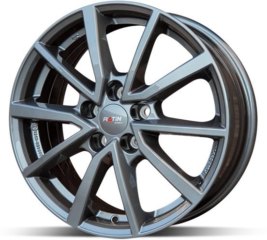 Platin P95 Grey 6x16, 5x112, ET43 - Aluminum Wheel