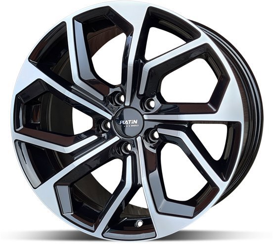 Platin P97 Black 7x17, 5x112, ET45 - Aluminum Wheel