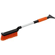 Compass Scraper with broom Orange telescopic, 51 - 63cm - Ice Scraper