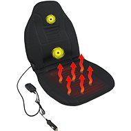 Compass seat cover heated with massage, 12V TWIN - Heated car seat