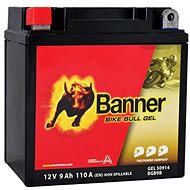 Banner Bike Bull GEL 50914 / BGB9B, 12 V - 9 Ah (YB9-B) - Motorcycle batteries