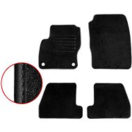 ACI textile mats black EXCLUSIVE original fixation (set of 4) for Ford FOCUS 3/2011-9/2014 - Car Mats