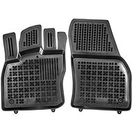 ACI rubber mats black with higher edge (2 places, set of 2) for VW CADDY V 9/20- - Car Mats